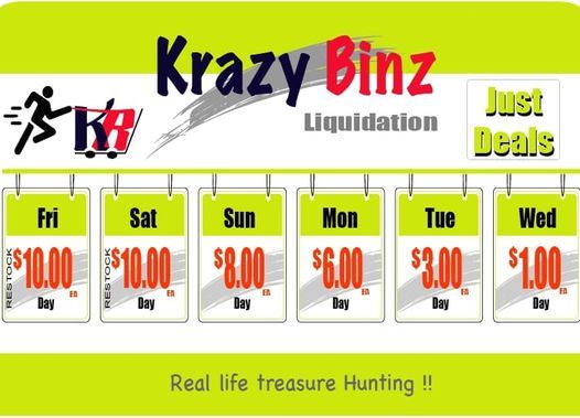 Grand Opening Krazy Binz