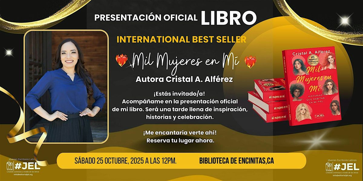 Presentaci\u00f3n Oficial del Libro Best Seller "Mil Mujeres en M\u00ed"