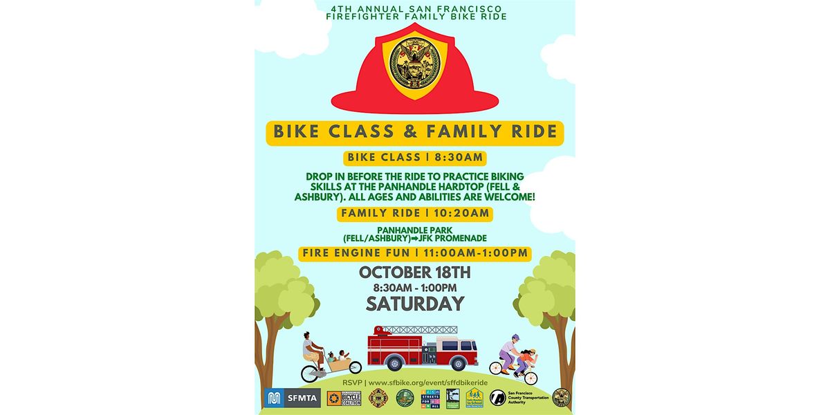 Firefighter Family Ride\/Bike Class