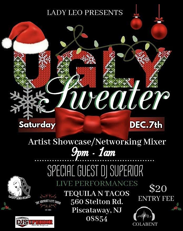 Ugly Sweater Artist Showcase \/ Networking Mixer