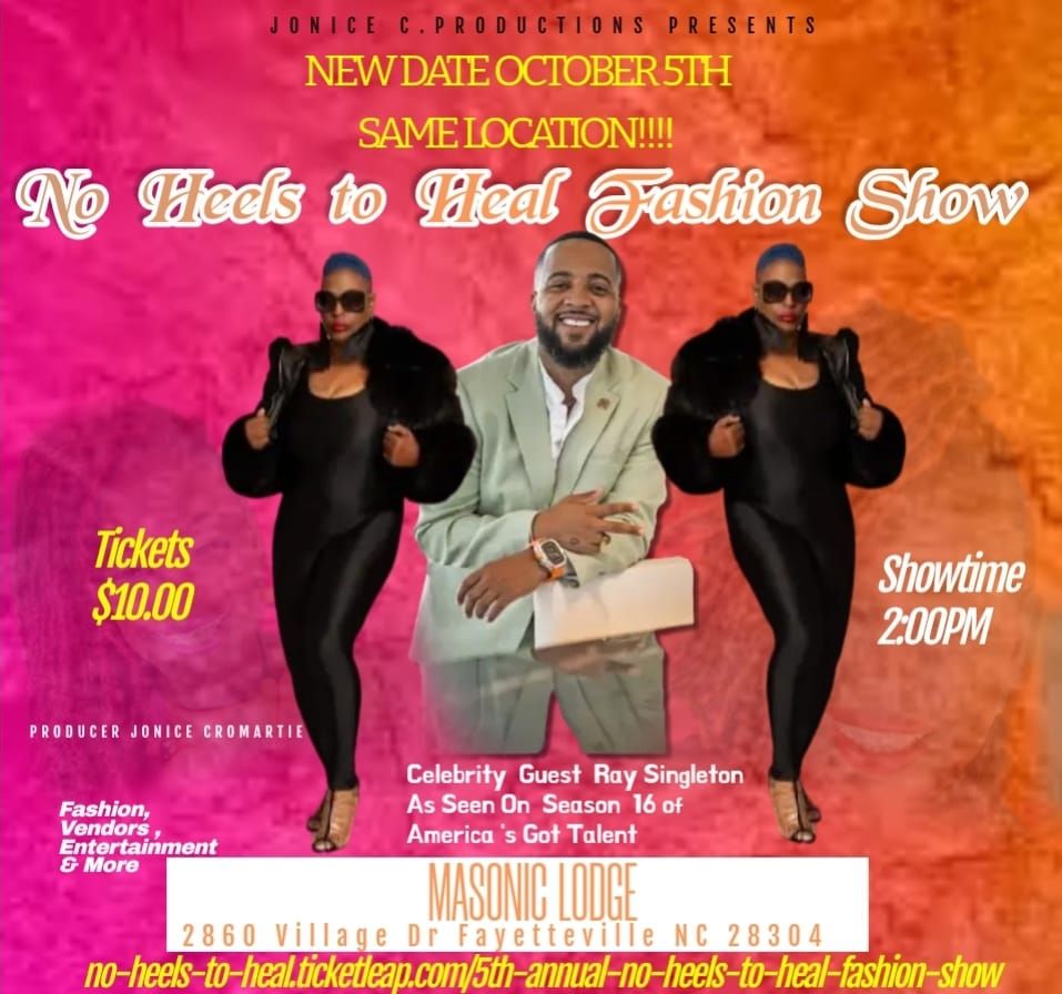 No Heels to Heal Fashion Show 