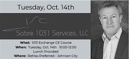1031 Exchange CE Course with Troy D. Brown of Sabre 1031 Services