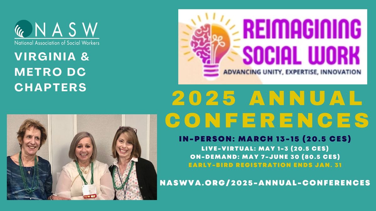 2025 NASW Virginia and Metro DC Annual In-Person Conference