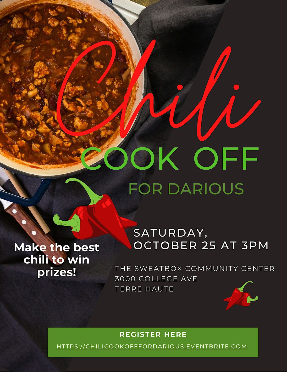 Chili Cook Off for Darious
