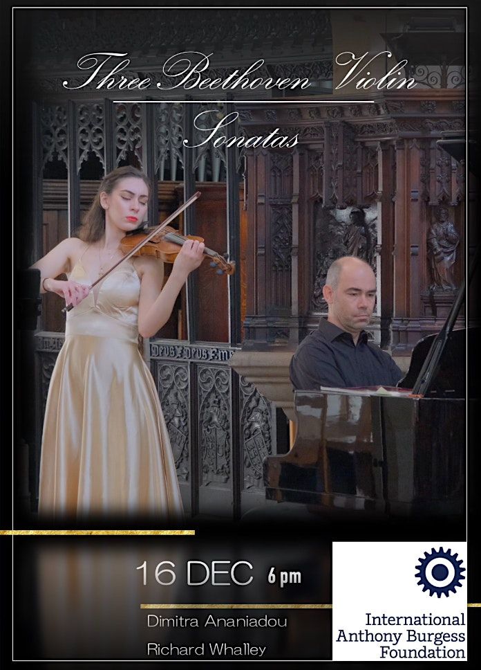 Three Beethoven Violin Sonatas - with Dimitra Ananiadou and Richard Whalley