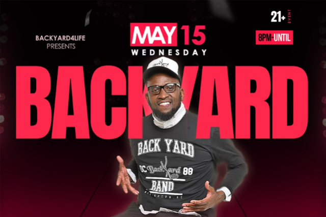 Backyard Band - Fundraiser for Local Schools & Businesses feat. DJ 808, Hosted by Kapri Monique