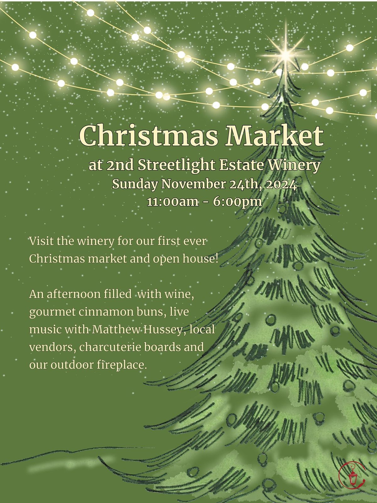 Christmas market and open house at 2nd Streetlight Winery