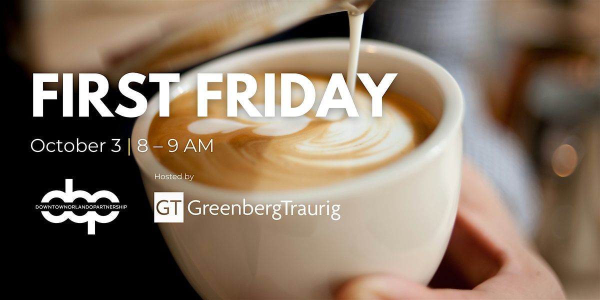 DOP's First Friday Networking Coffee