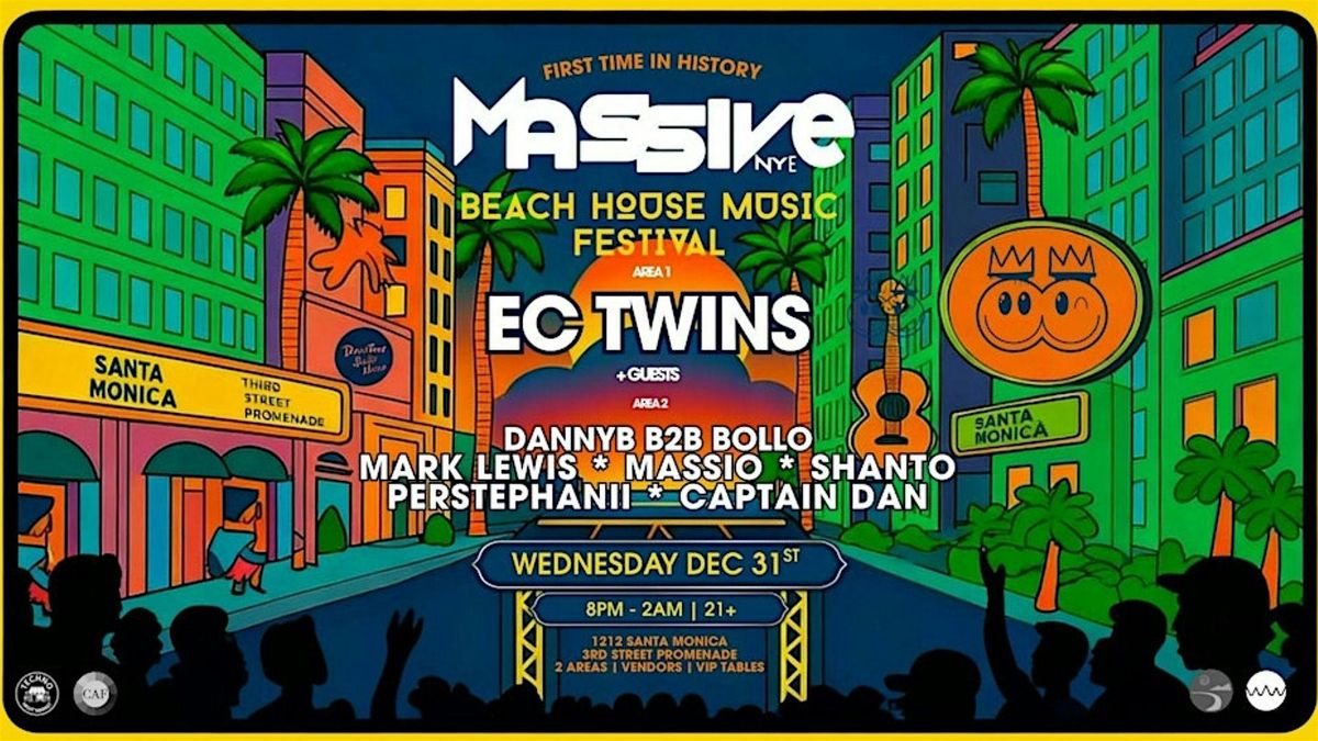 MASSIVE NYE Beach House Music Festival NYE 26