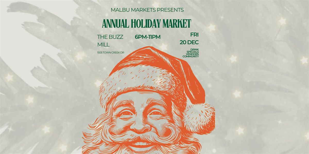 Annual Holiday Buzz Mill Market