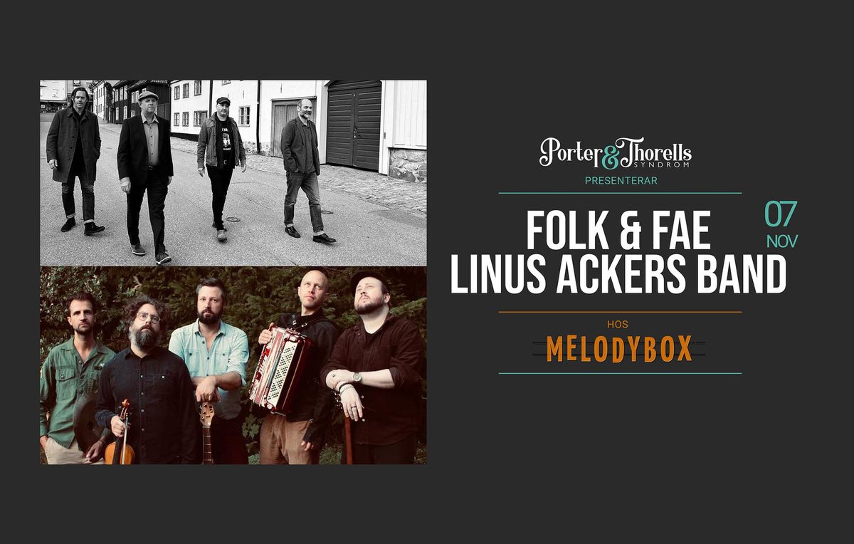 LINUS ACKERS BAND + FOLK & FAE