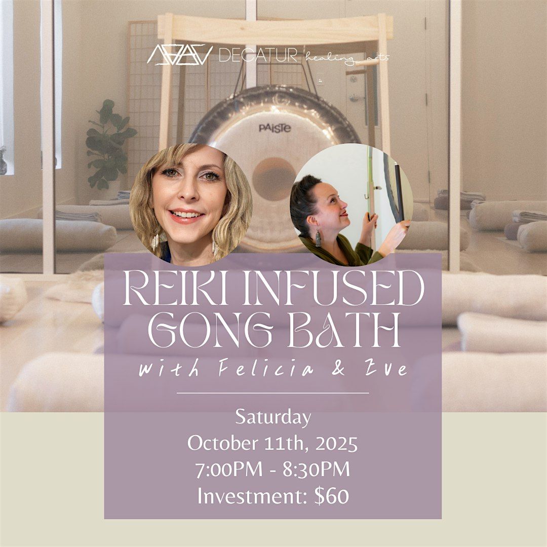 Reiki Infused Gong Bath