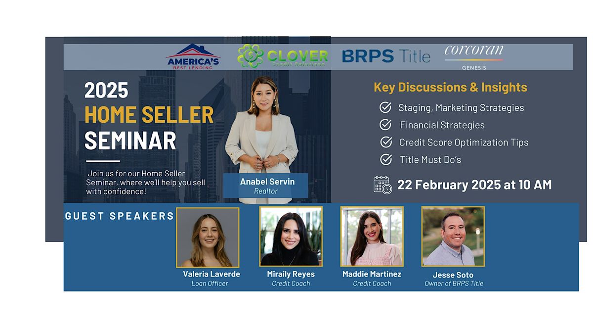 2025 Home Seller Seminar