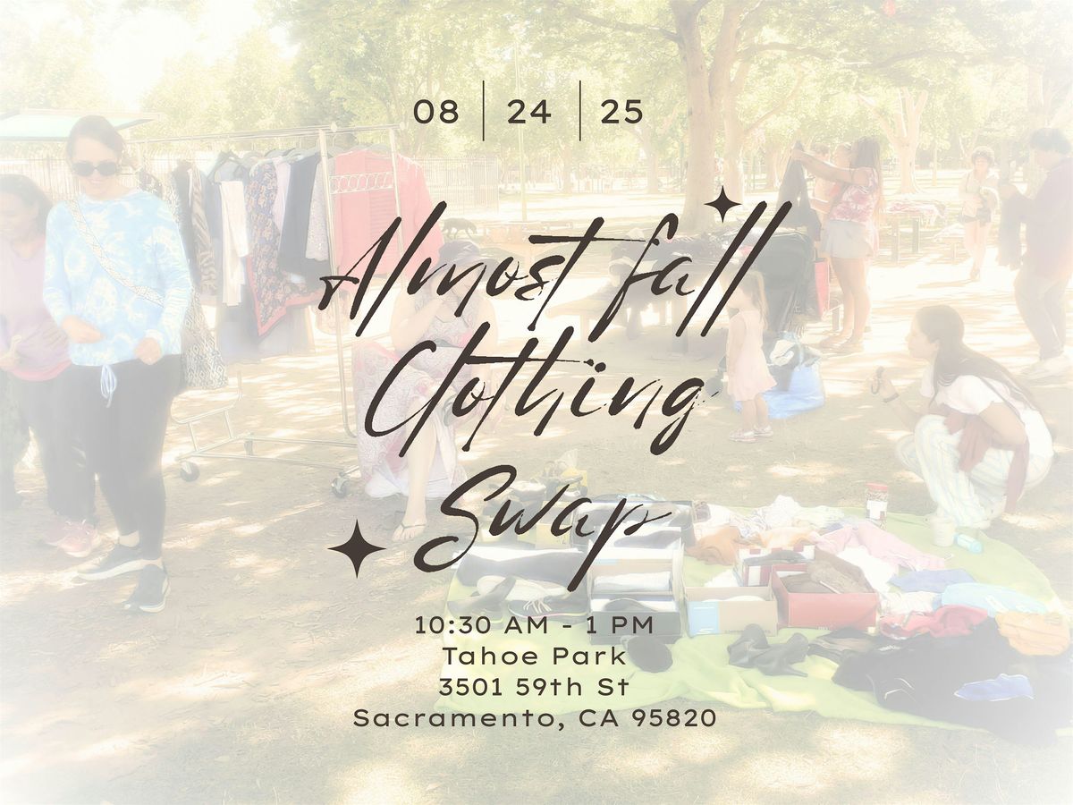 Almost Fall Clothing Swap