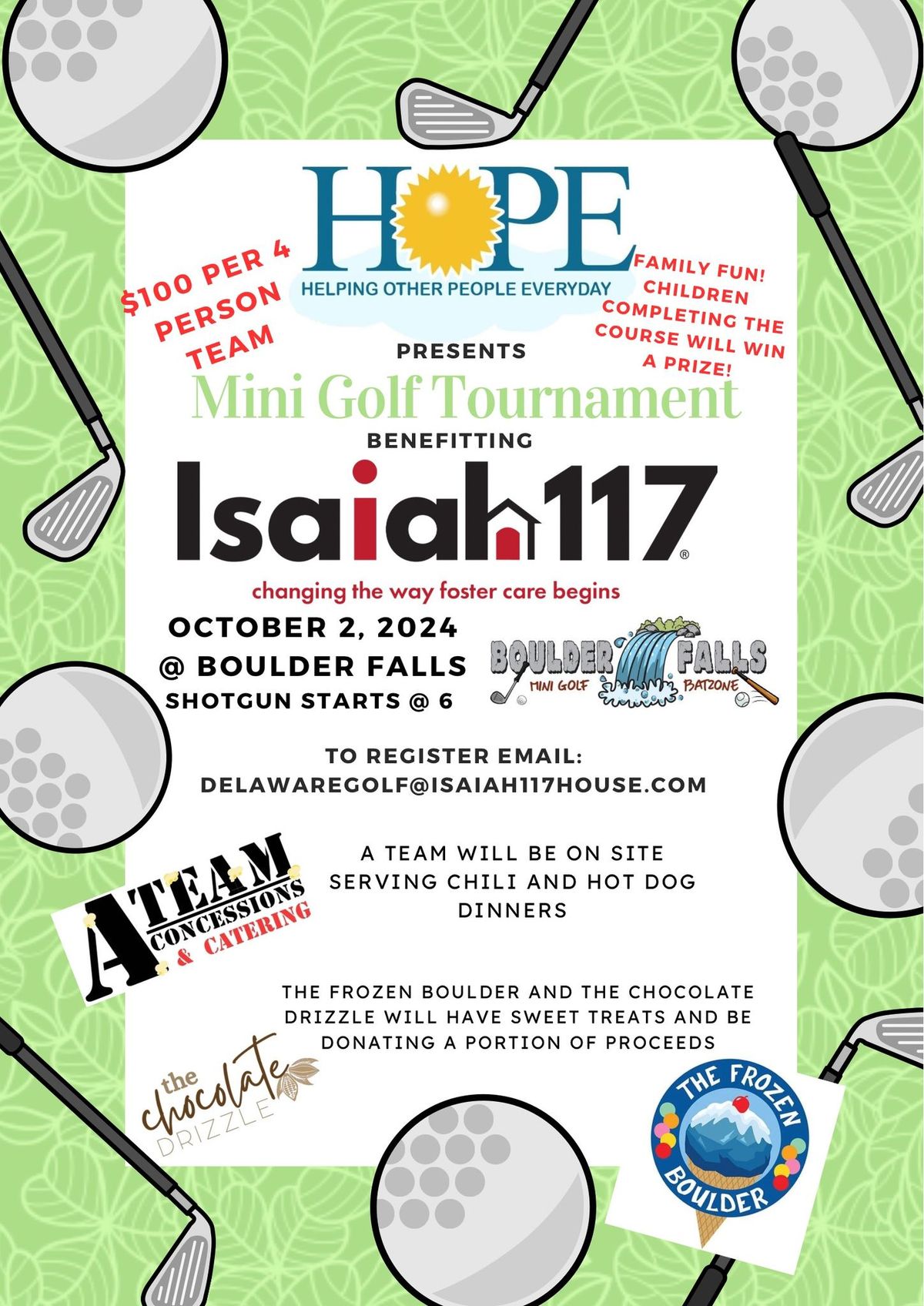 Mini Golf Tournament