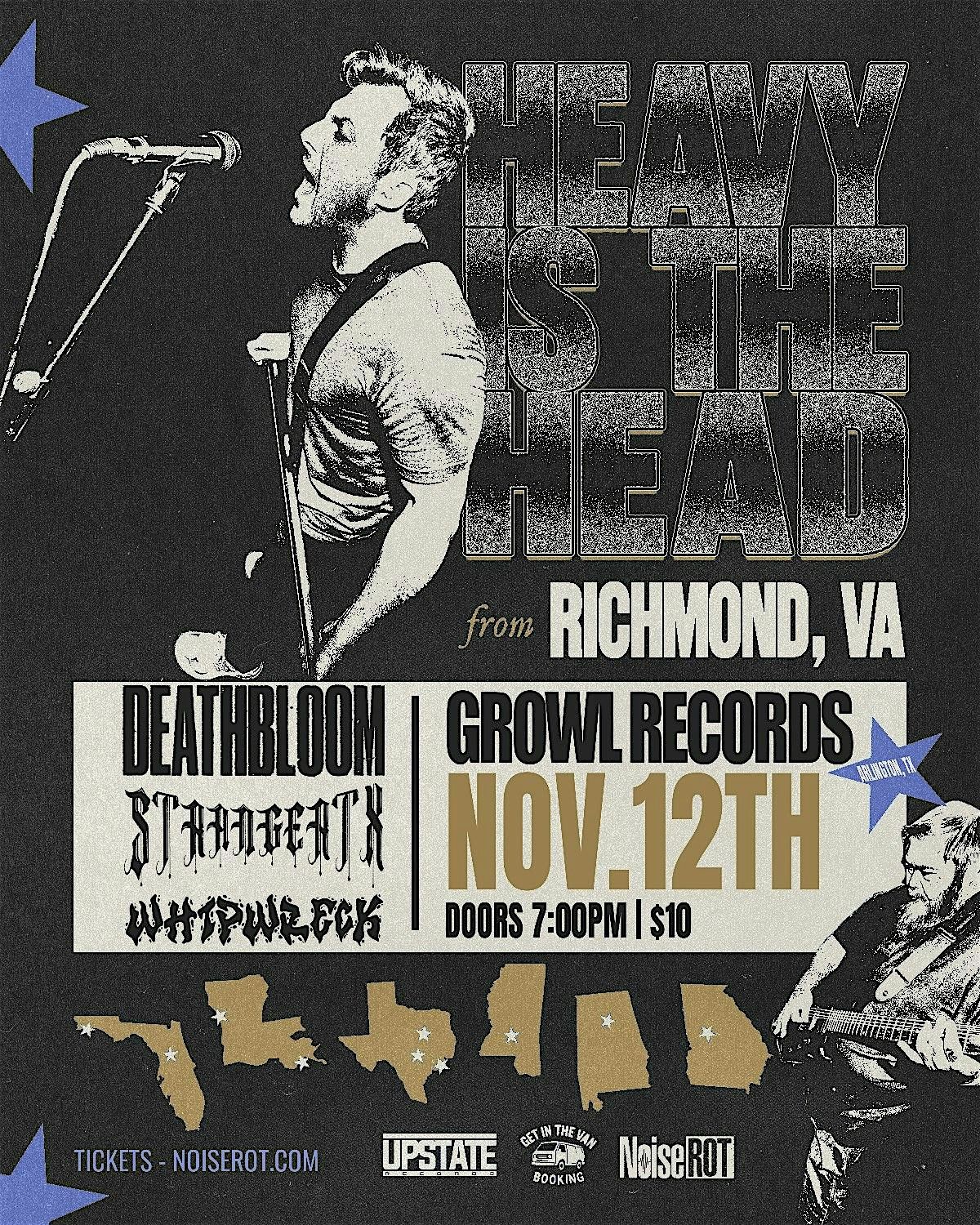 NoiseROT Presents: Heavy Is The Head @ Growl Records [11\/12]