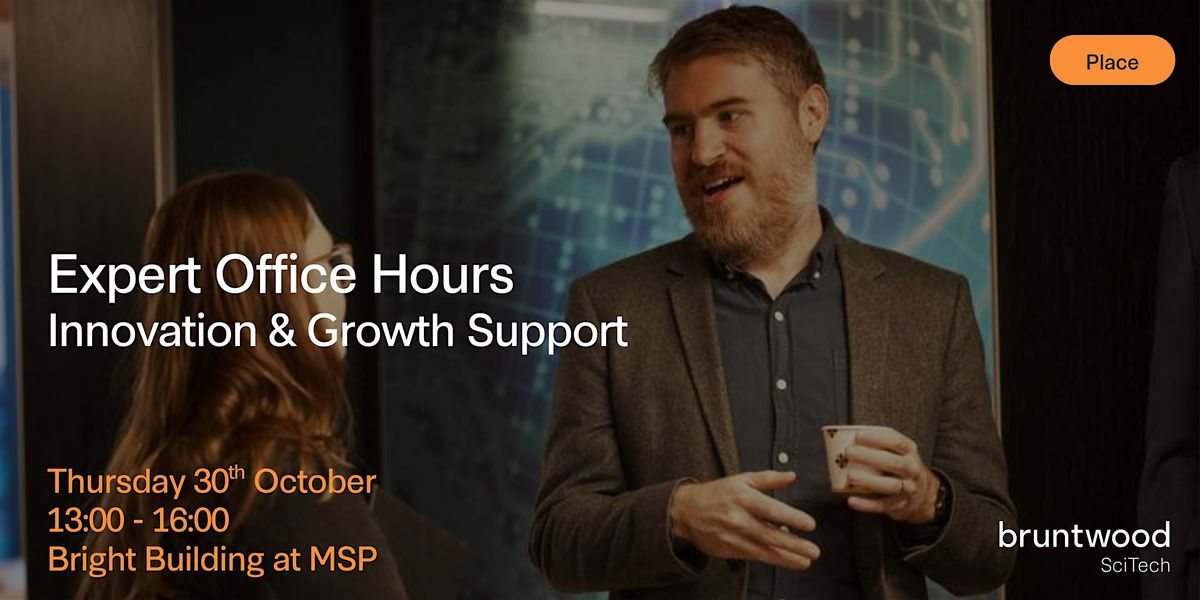 Expert Office Hours - Manchester Science Park