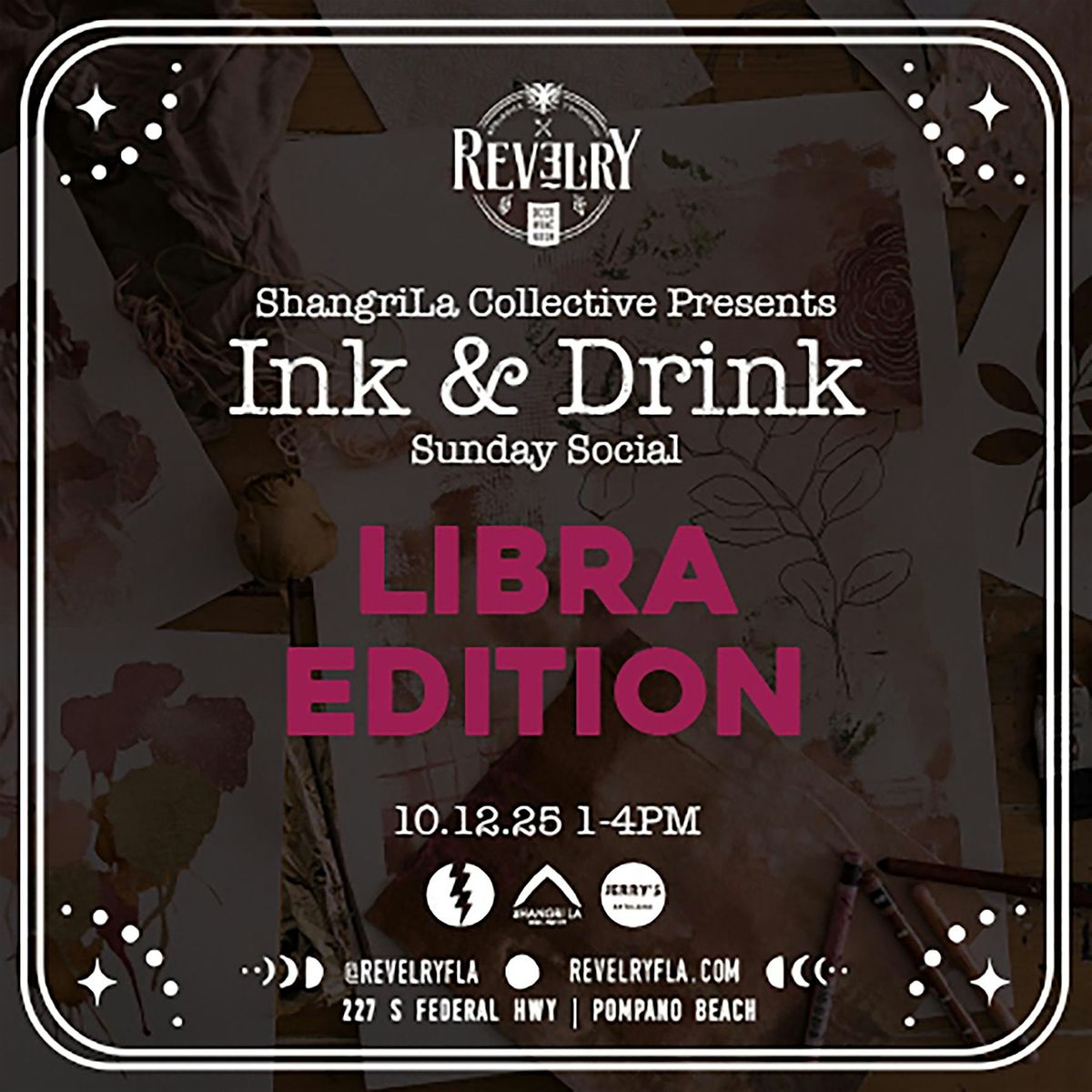 Ink + Drink Sunday Social: Libra  Edition