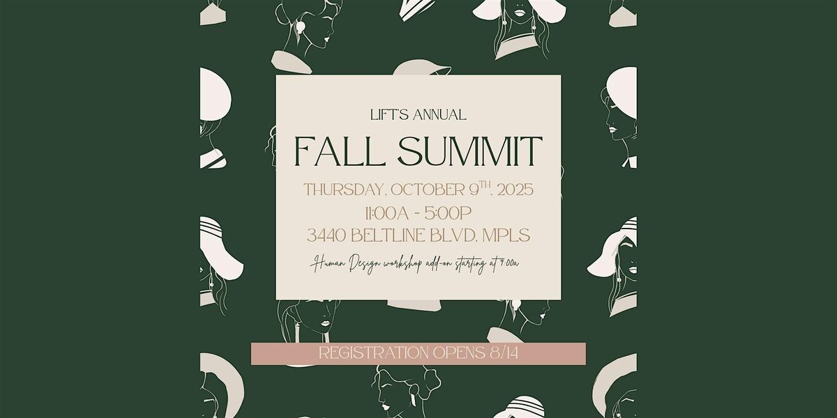 LIFT Annual Fall Summit