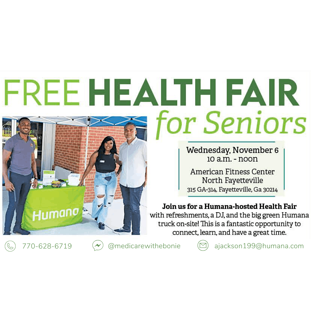 Free Senior Health Fair Hosted by Humana