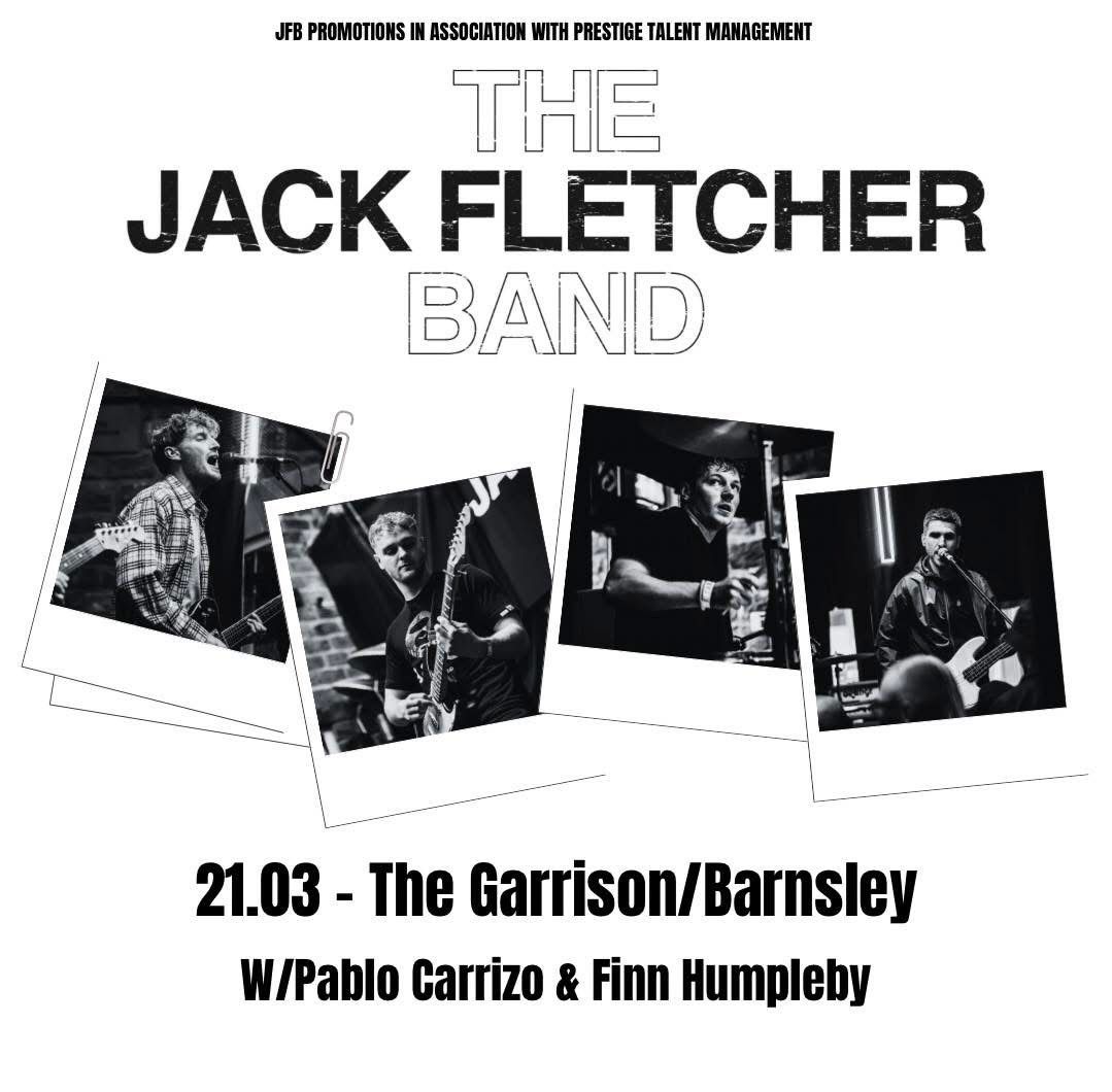 The Jack Fletcher Band - plus Pablo Carrizo and Finn Humpleby - Ticketed