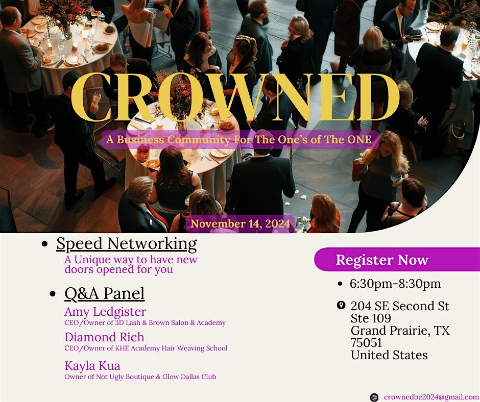 CROWNED Business Networking