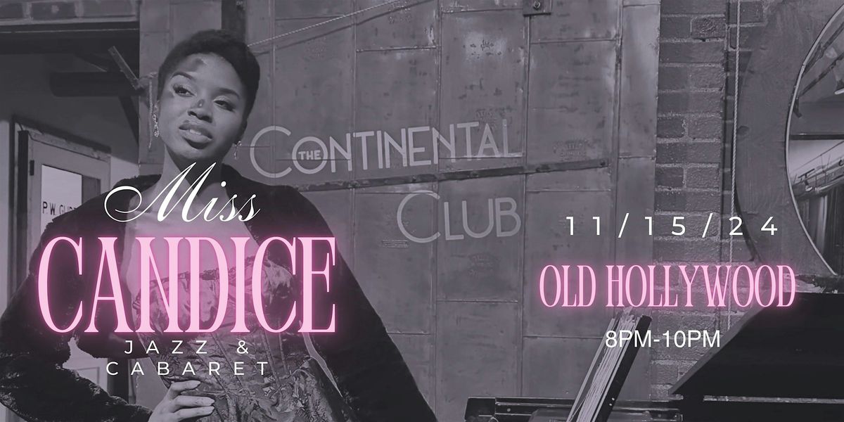 Ode to Old Hollywood: Jazz & Cabaret