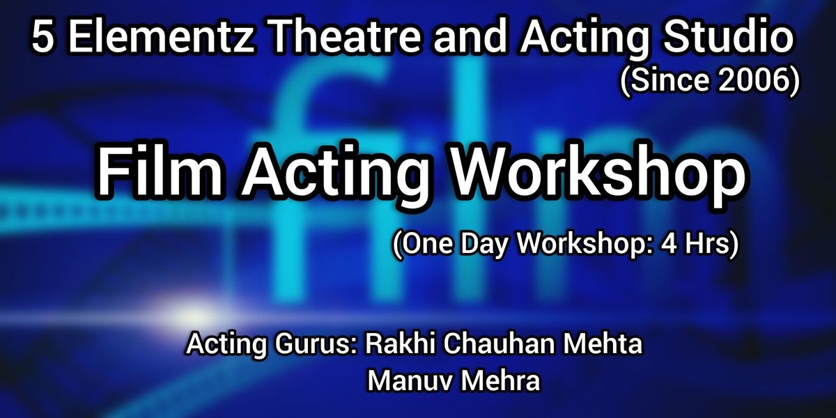 Film Acting Workshop