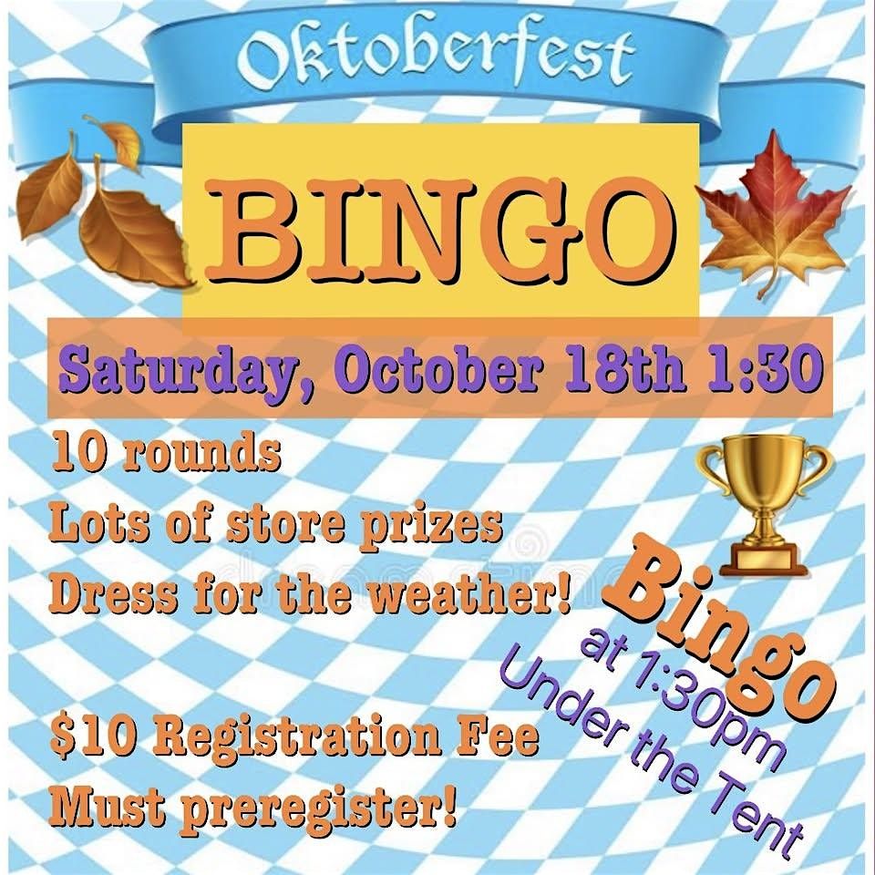 Scarlett's Octoberfest Bingo Bash