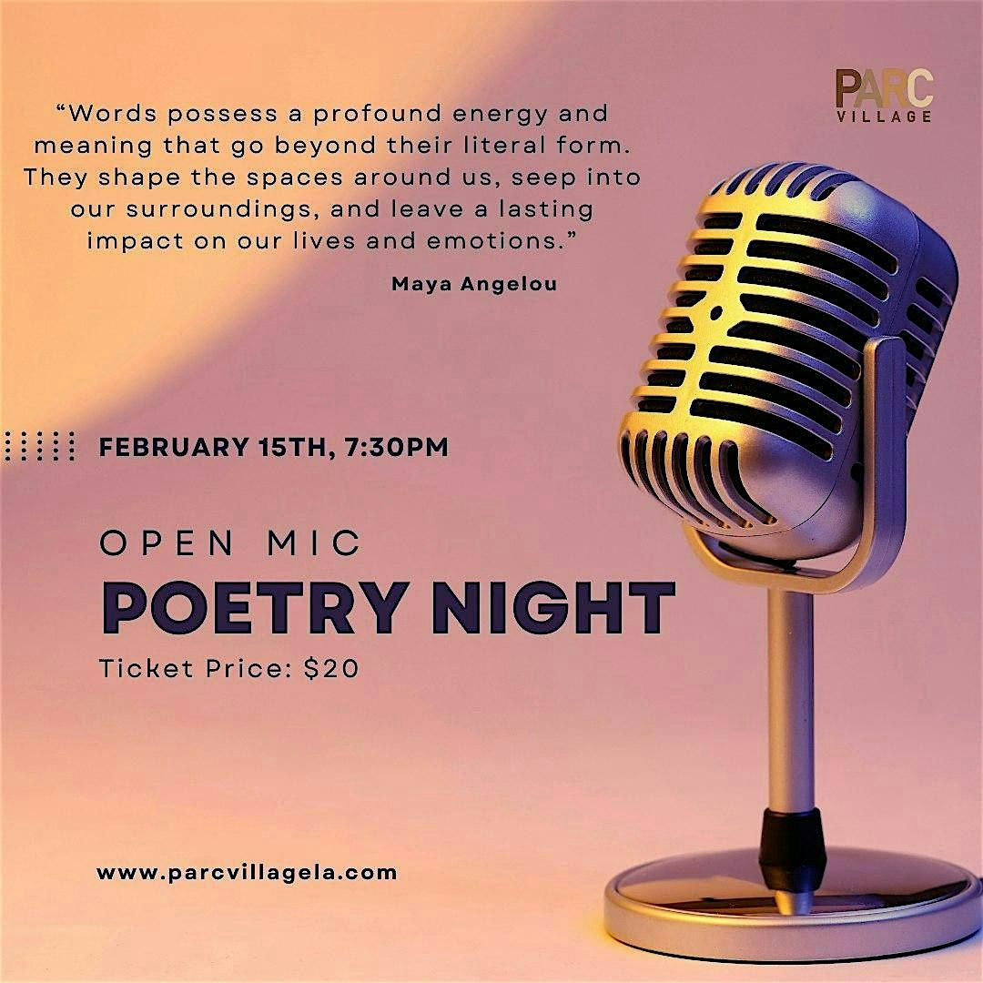 Open Mic Poetry Night