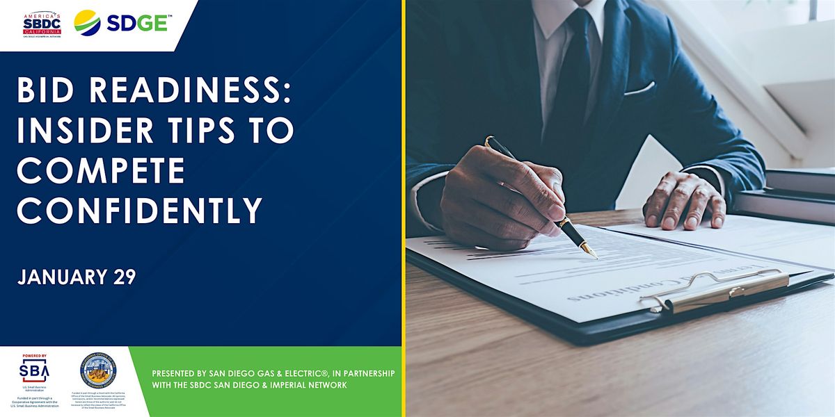 Bid Readiness: Insider tips to compete confidently