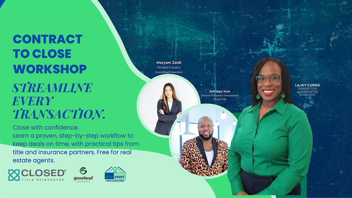 Contract to Close Training Class