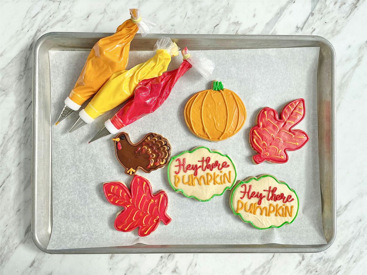 \u201cGive Thanks\u201d themed Cookie Class with Swoon