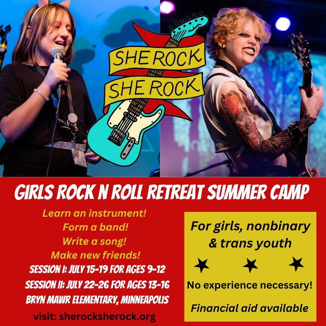 Girls Rock n Roll Retreat 2023 * Week Two * Showcase Concerts!