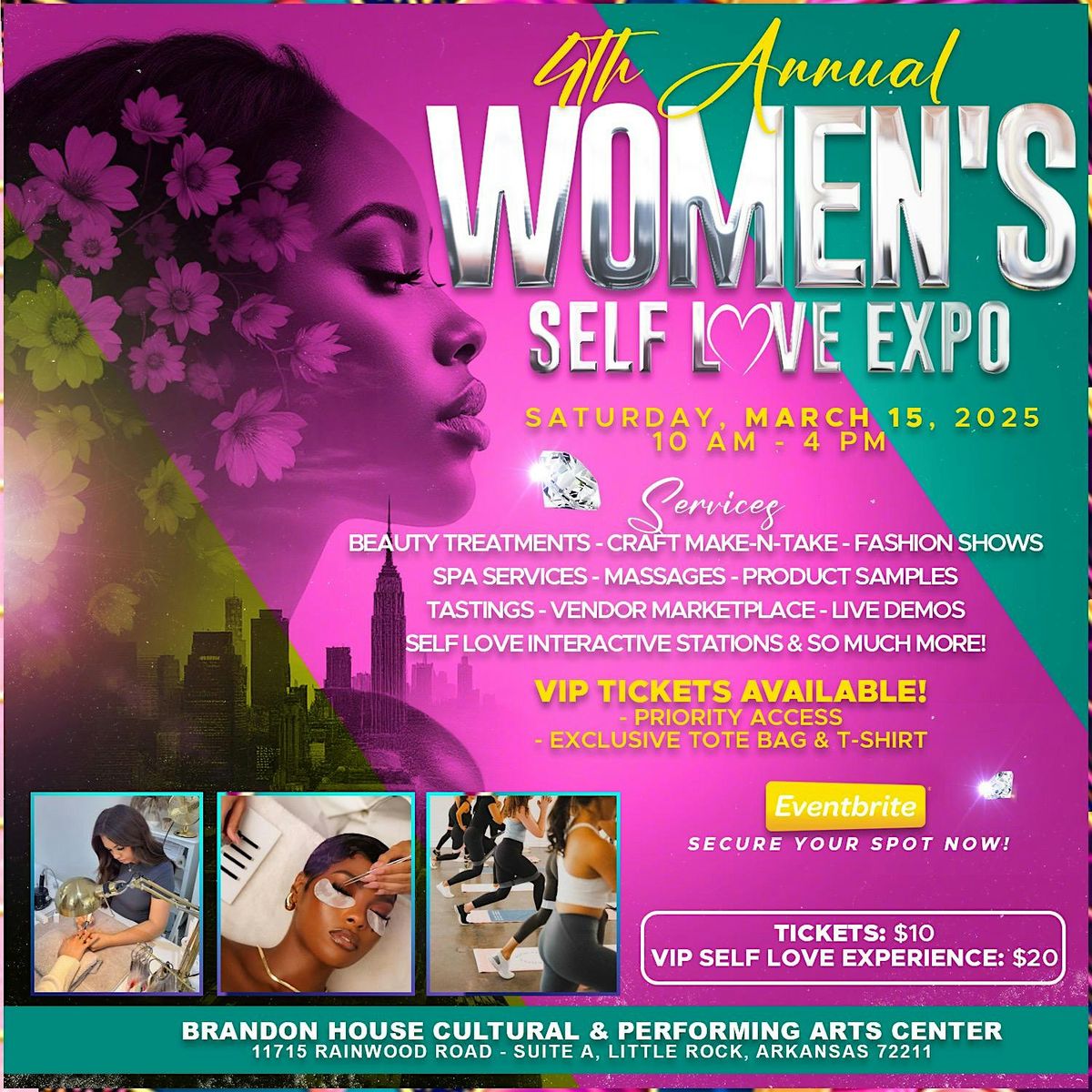 4TH ANNUAL WOMEN'S SELF LOVE EXPO