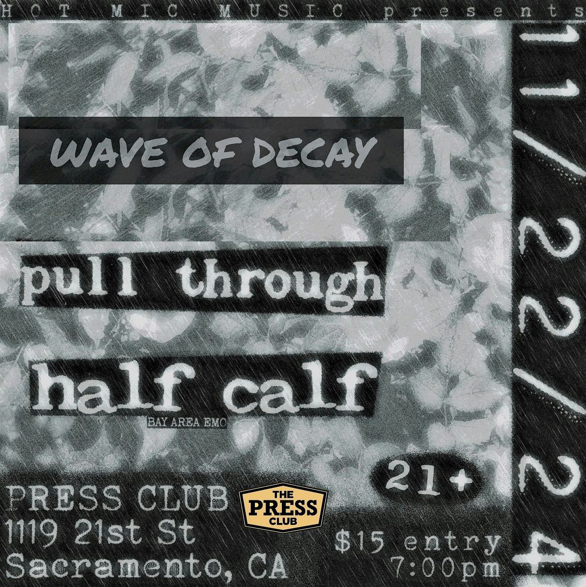 Pull Through, Half Calf, Wave of Decay