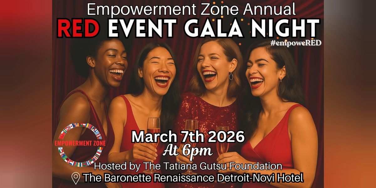 Empowerment Zone RED Event \u2013 Annual Gala Night 2026
