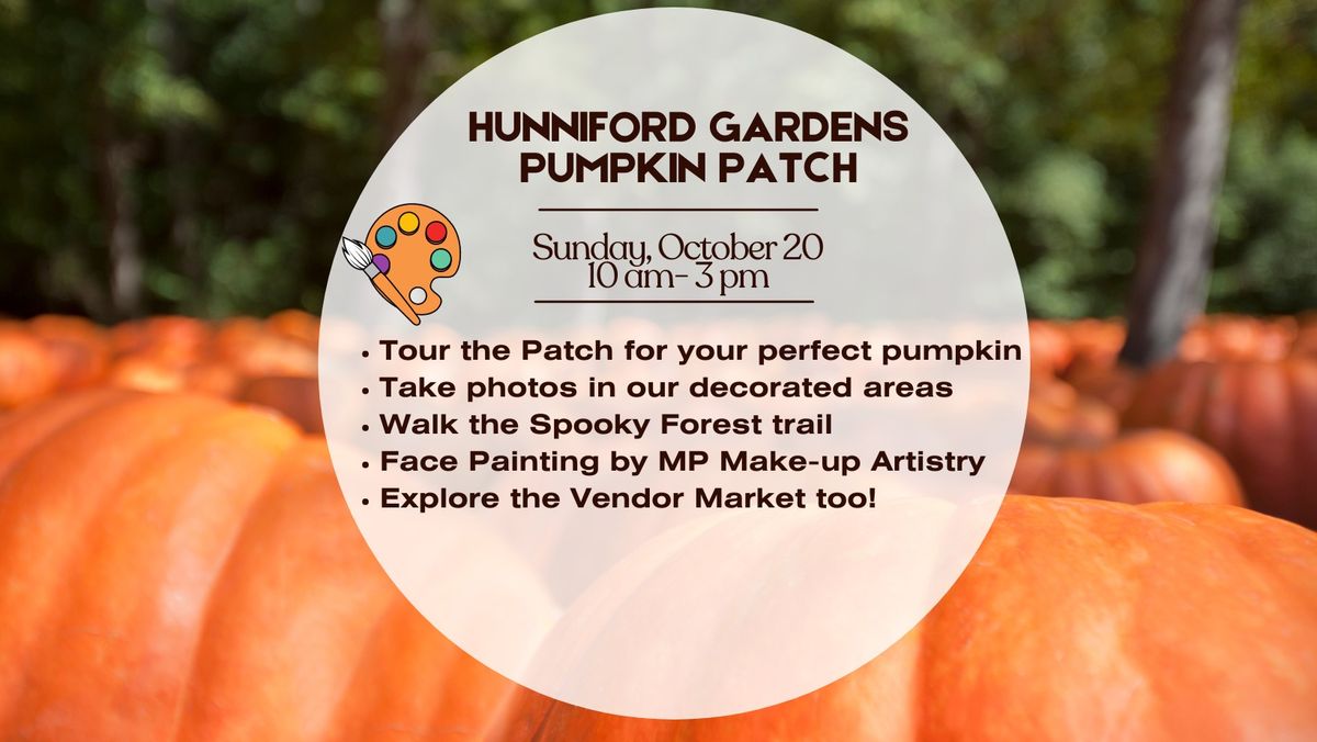 Hunniford Gardens Harvest Days Pumpkin Patch