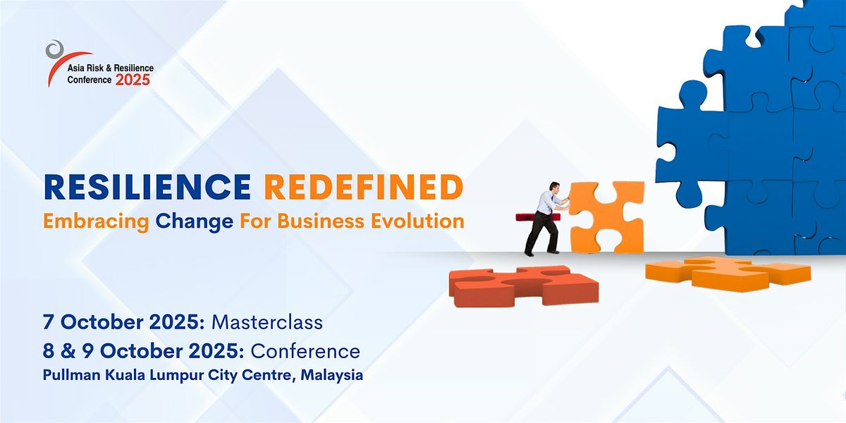 Pre-Conference Masterclass: Smarter Resilience - Harnessing the Power of AI