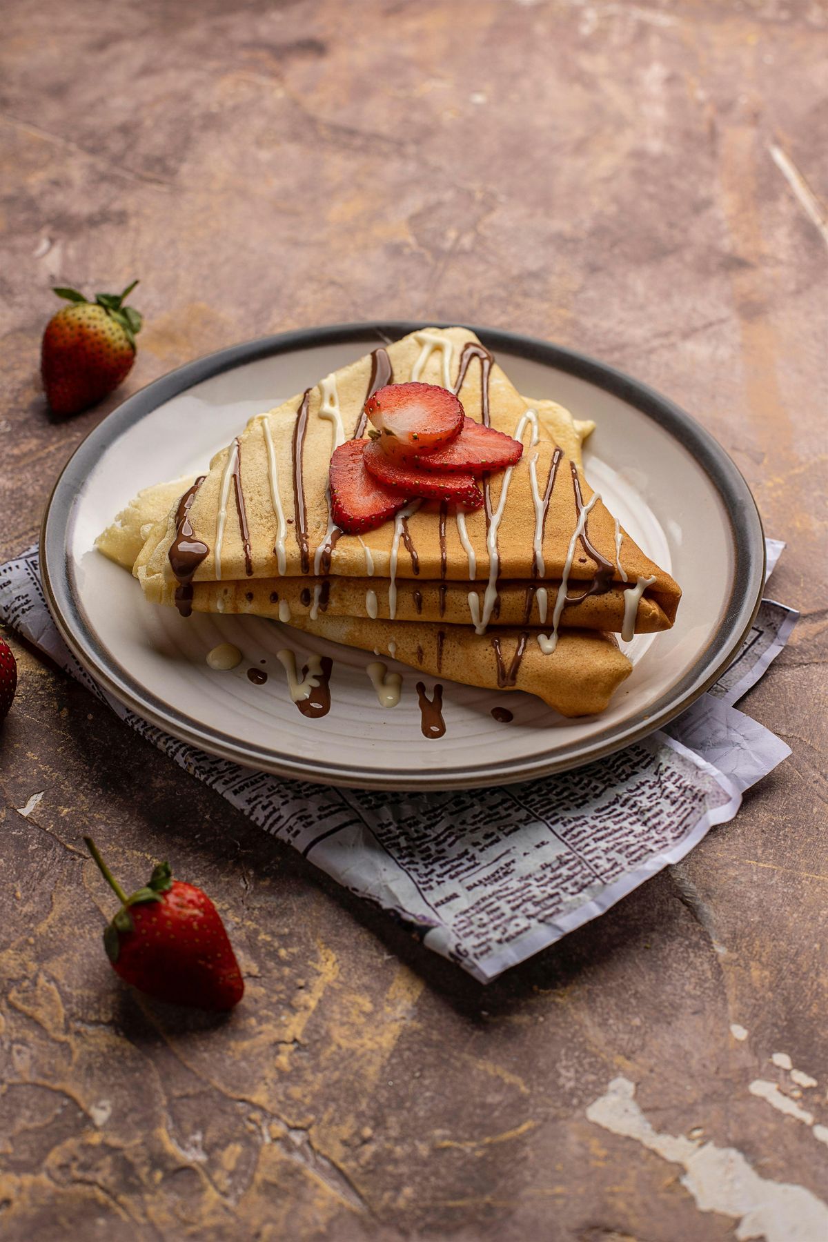 French Crepes Three Ways: Sweet, Savory, Suzette