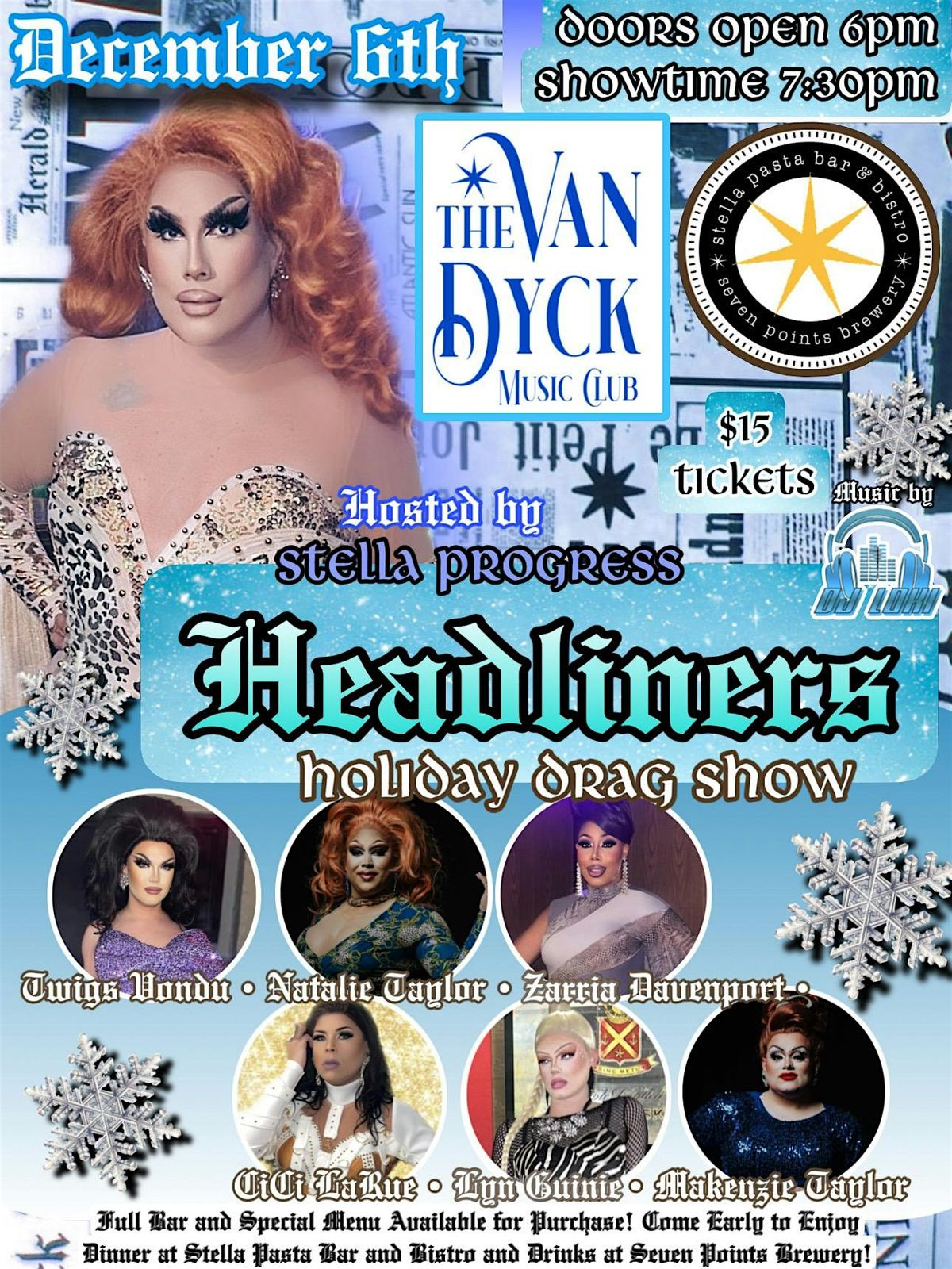 Headliners: Holiday Edition Drag Show