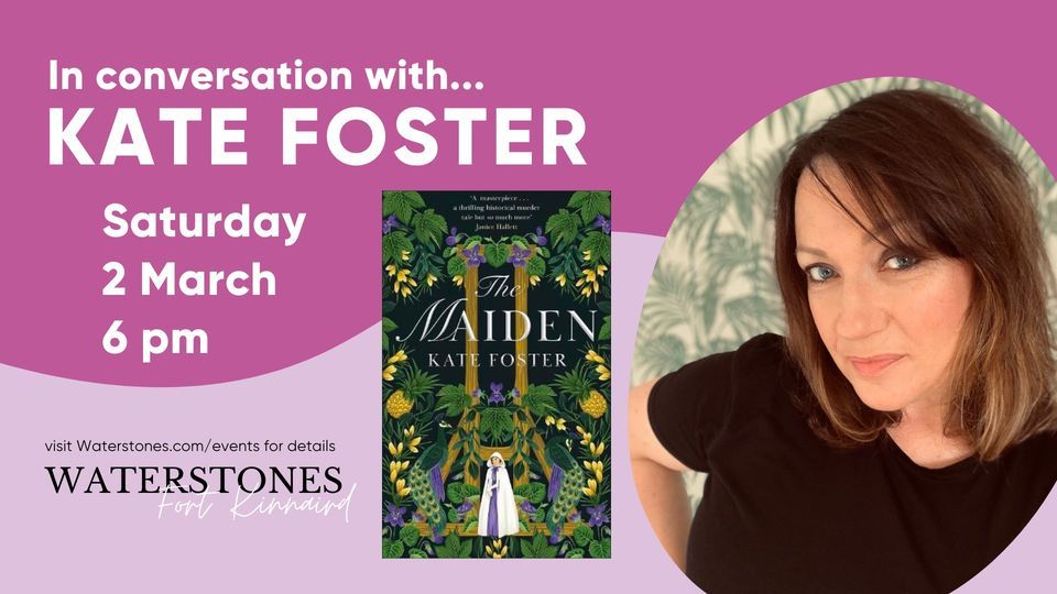In Conversation with Kate Foster!
