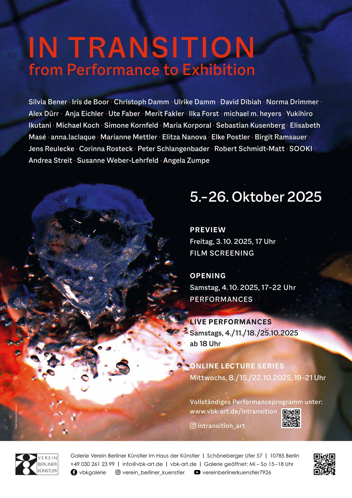 IN TRANSITION from Performance to Exhibition
