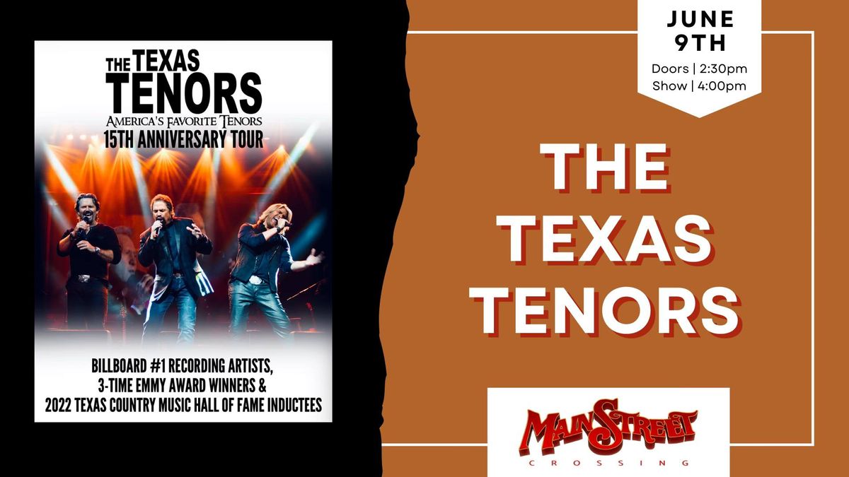 Texas Tenors | LIVE at Main Street Crossing