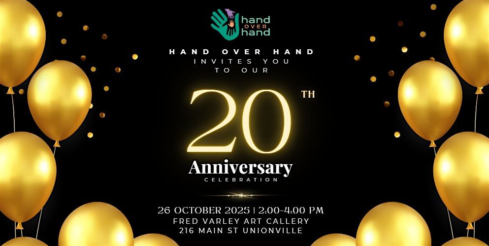 Hand Over Hand Community Organization's 20th Anniversary Celebration!