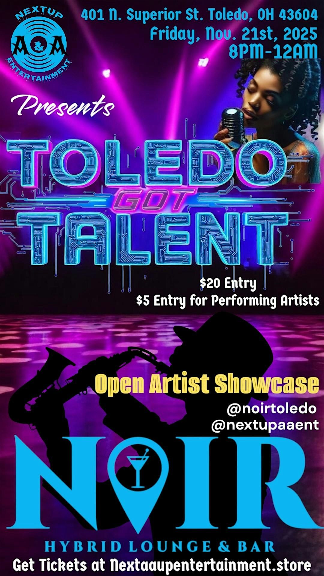 Toledo Got Talent \u2013 Open Artist Showcase