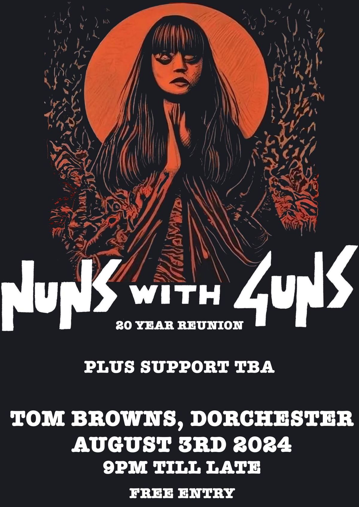 Nuns With Guns + Supports @ Tom Browns