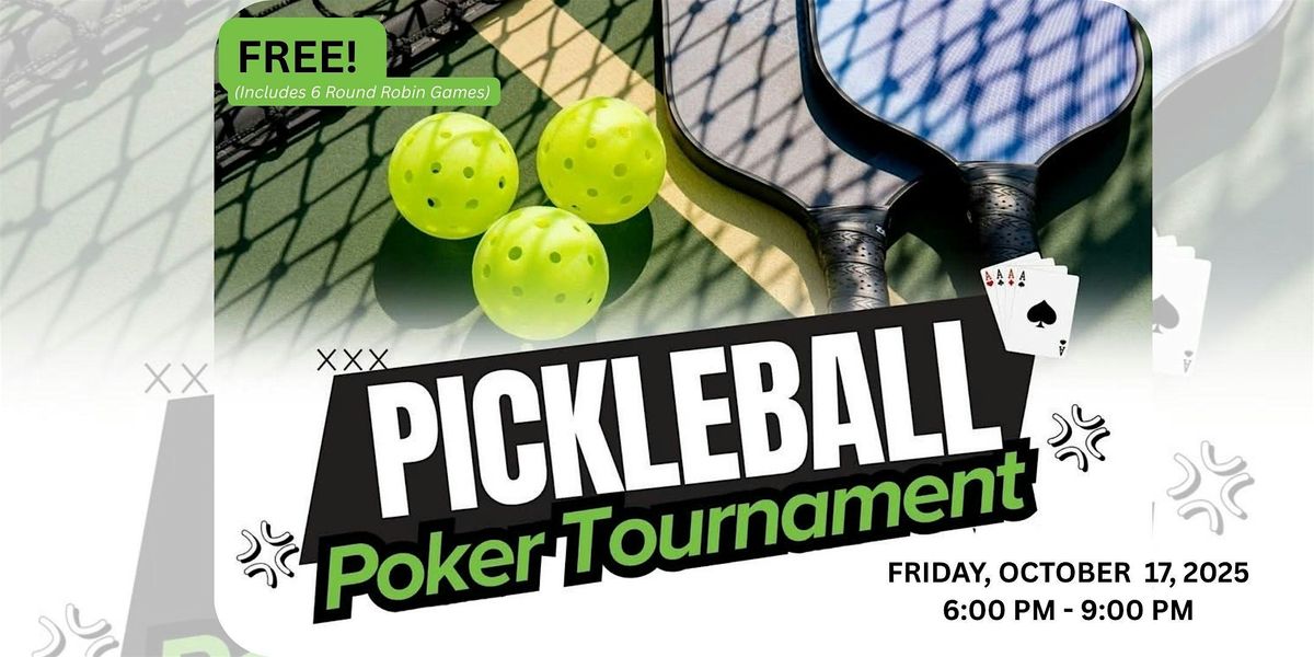 Star Farms Lakewood Ranch FREE Pickleball Poker Event!