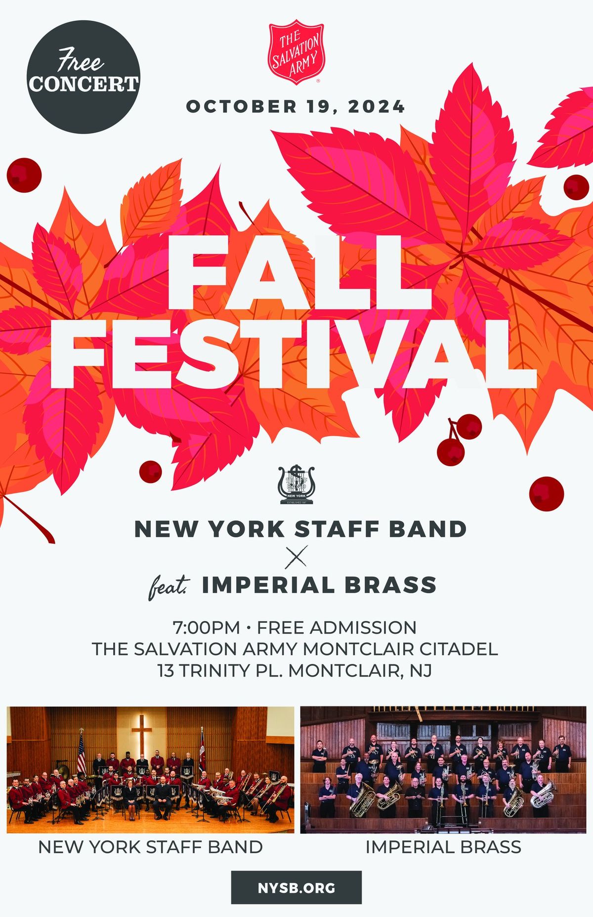 Fall Festival w\/ NYSB and Imperial Brass