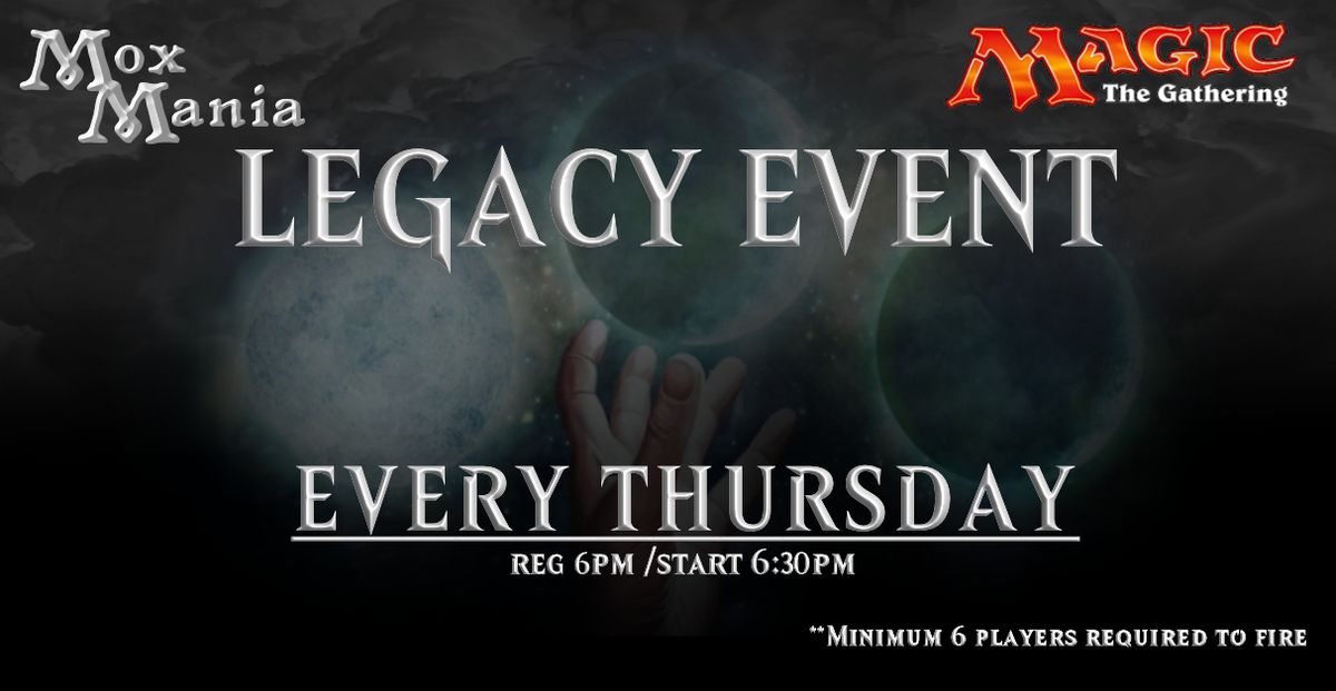 Legacy Event -Thursdays @ Mox